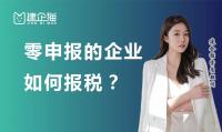 代理记账零申报