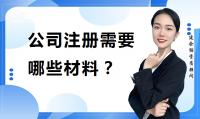 公司注册材料